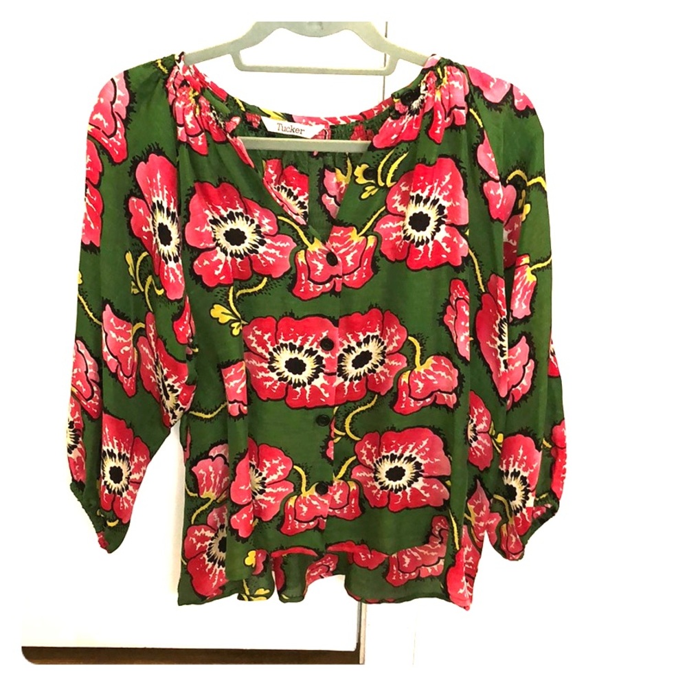 Tucker Silk linen blend shirt